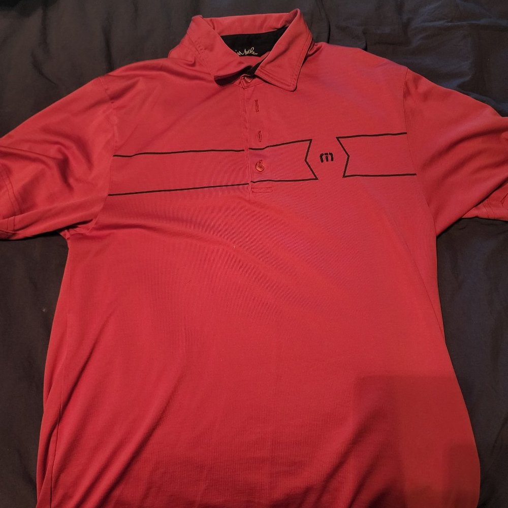 Red Golf Polo